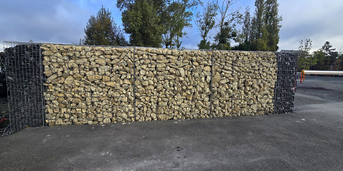 Gabions pour les professionnels sur Saumur, Angers, Tours 