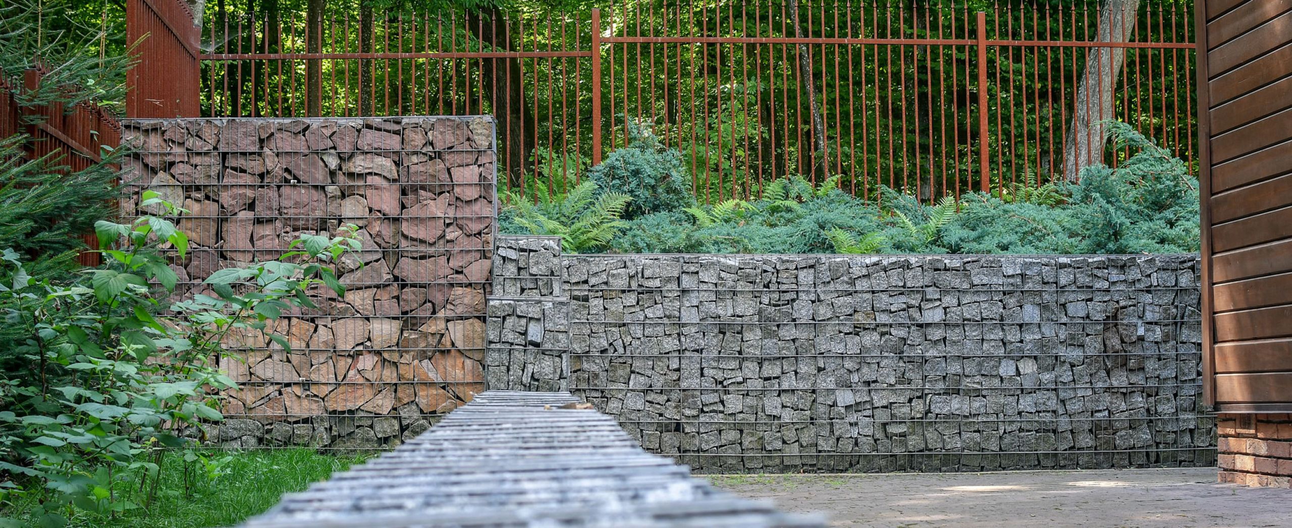 Gabions décoratifs – solution design pour l’aménagement paysager et les espaces extérieurs