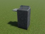 Gabions Barbecue intégré